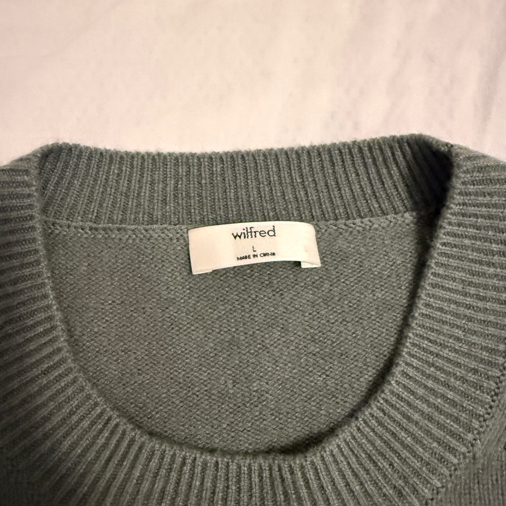 Aritzia Sage Green Sweater - Picture 2 of 3